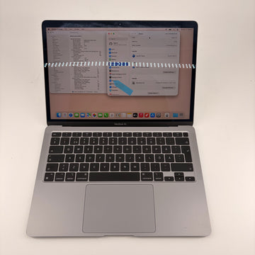 Apple Macbook Air 13" 2020 Refurbished M1, 8-Core CPU, 8GB, 256GB, Space Gray ID: 4288