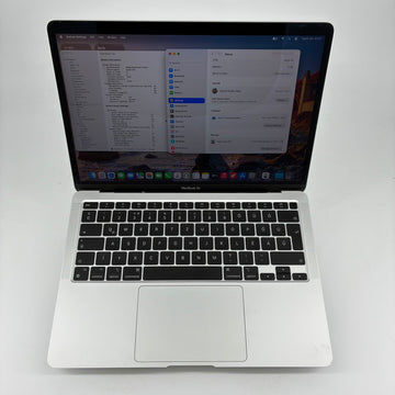 Apple Macbook Air 13" 2020 Refurbished M1, 8-Core CPU, 8GB, 256GB, Silver